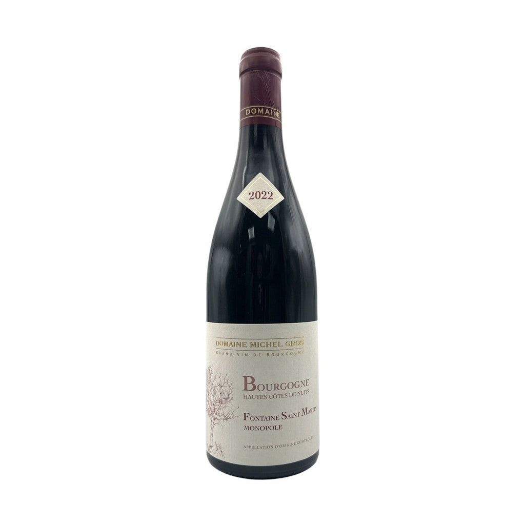 GROS Michel BOURGOGNE HAUTES COTES DE NUITS Fontaine Saint Martin Monopole RED