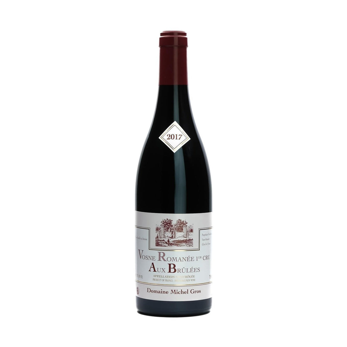 GROS Michel VOSNE ROMANEE 1er Cru Aux Brulees RED