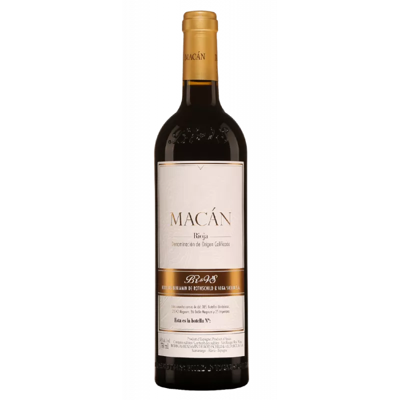 VEGA SICILIA & BODEGAS BENJAMIN DE ROTHSCHILD RIOJA Macan RED